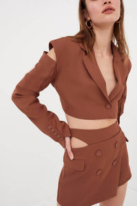 For Love & Lemons - ALYSA CROP TOP