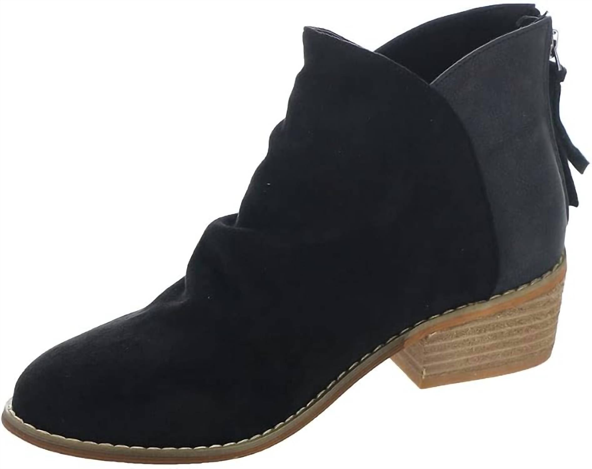 Corkys Footwear - Women's Sis Round Toe Chelsea Casual Boots