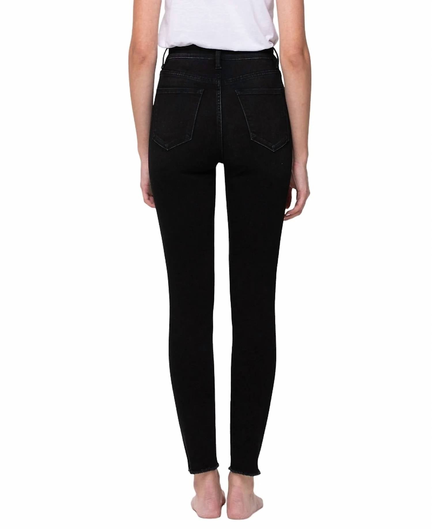 Vervet By Flying Monkey - Sawyer High Rise Ankle Skinny Jeans