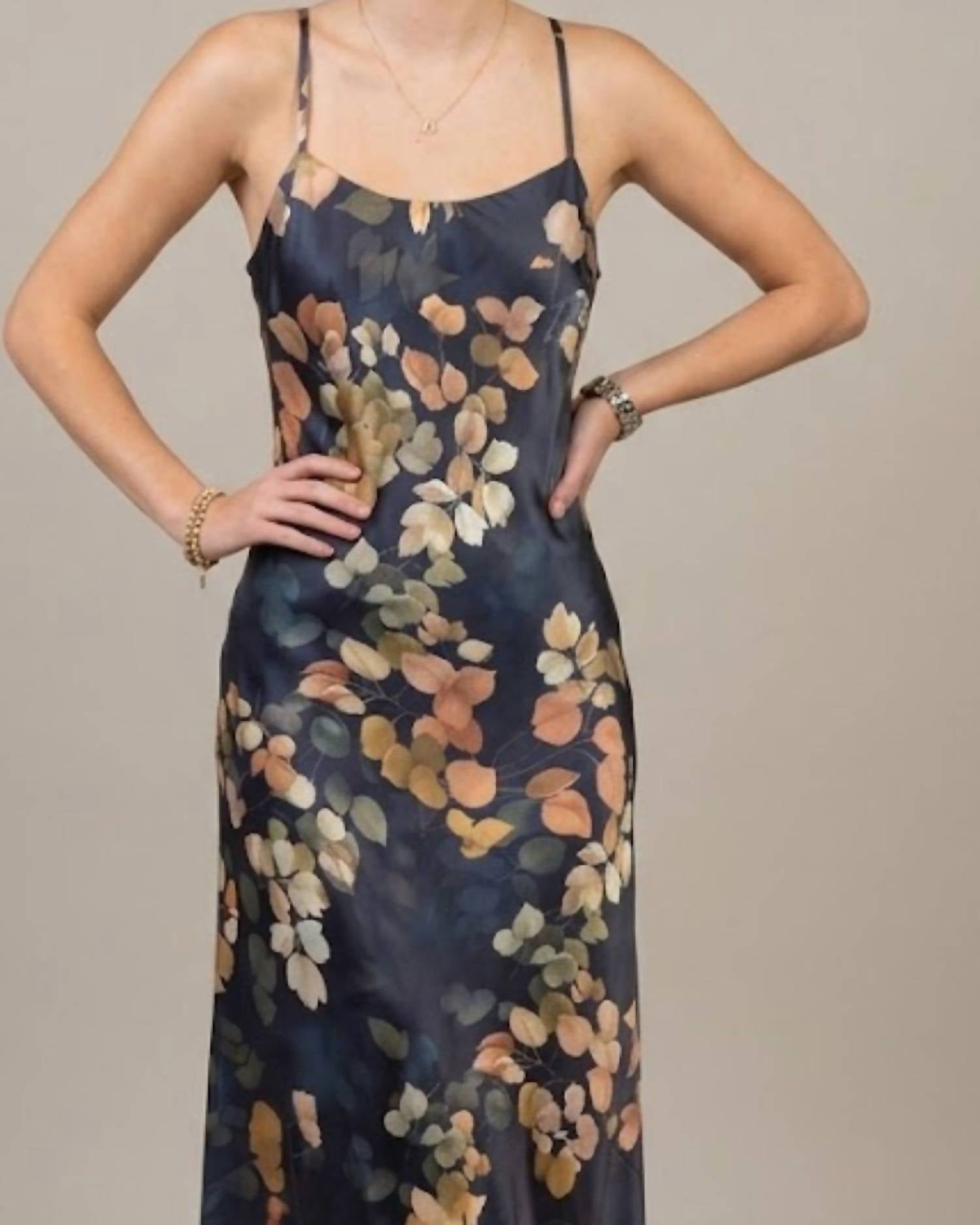Kld. Signature - Sienna Satin Floral Maxi
