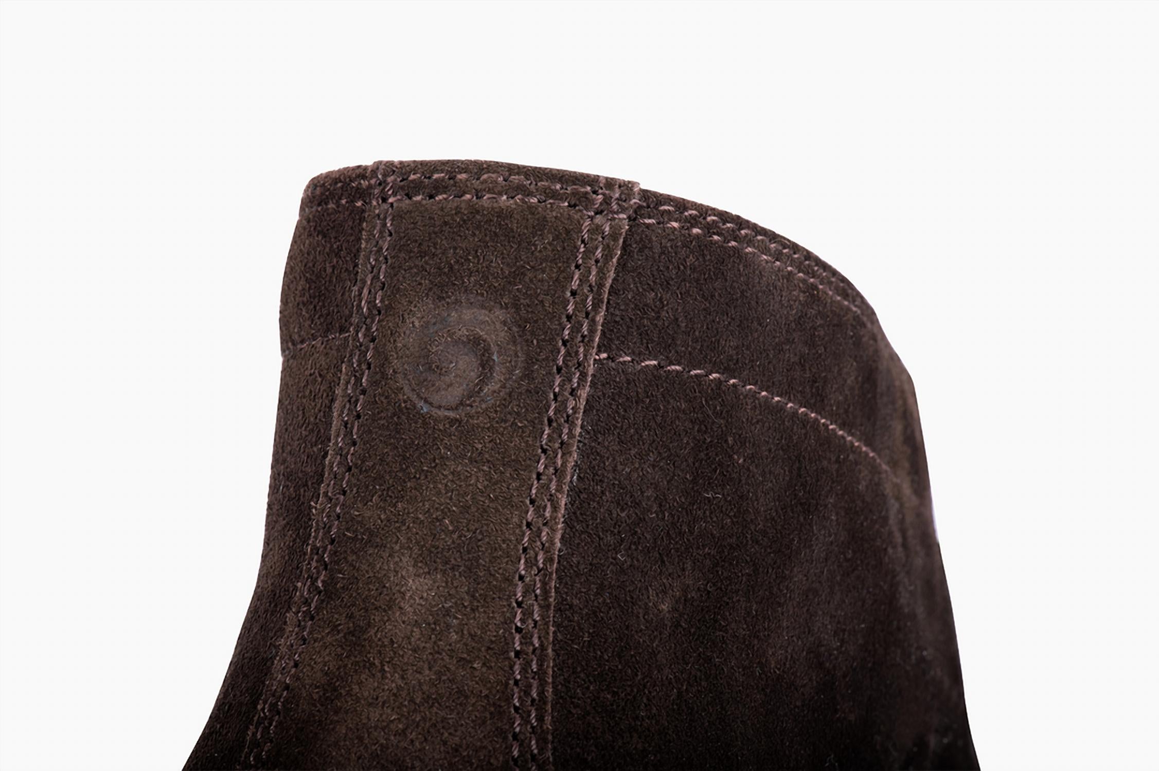 FIBONACCI Men's Abbacis Luxury Hybrid Chukka Boot in chocolate - men's shoe - view 4