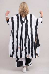 Alembika - Urban Abstract Linen Dress