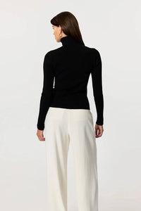 Toccin - Valeria Rib Knit Turtleneck Sweater