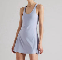 RHONE Course To Court Sport Dress in pool blue - women's dress