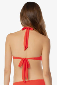 Helen Jon - Tortoise Halter Bikini Top