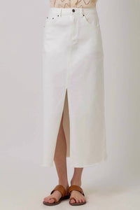 Mystree - Front Slit Midi Skirt