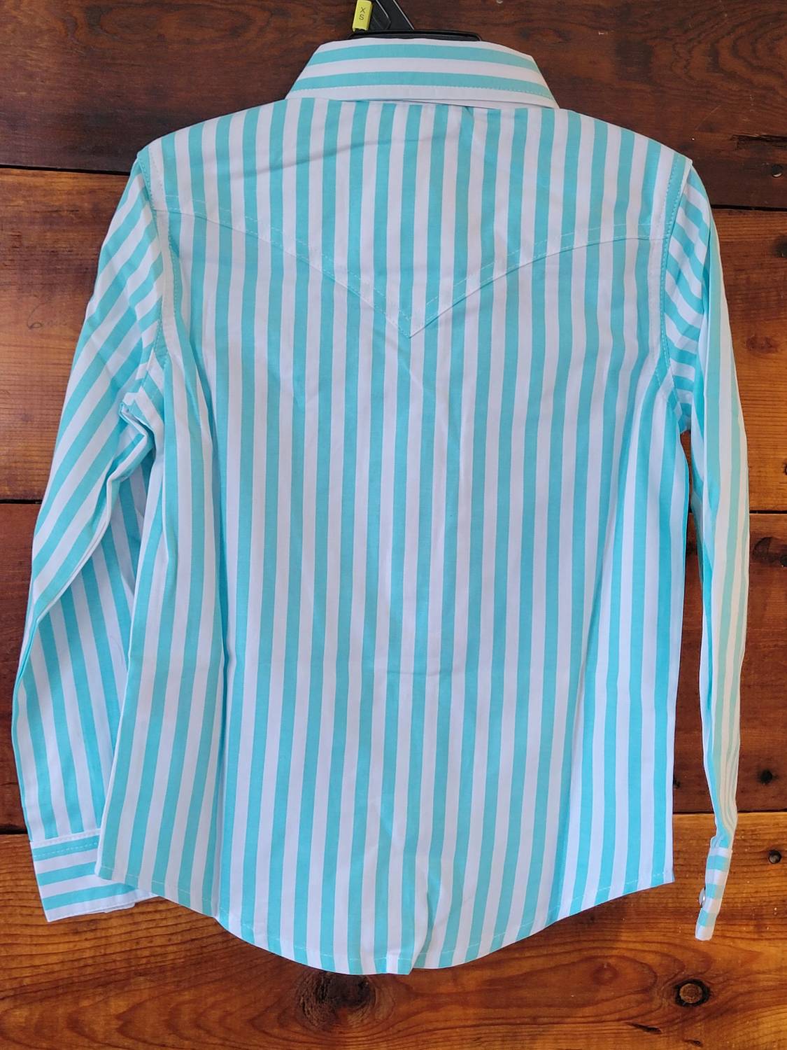 Wrangler - Girls Stripe Snap Shirt