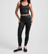 Beyond Yoga - Powershine Viper Print Cropped Tank