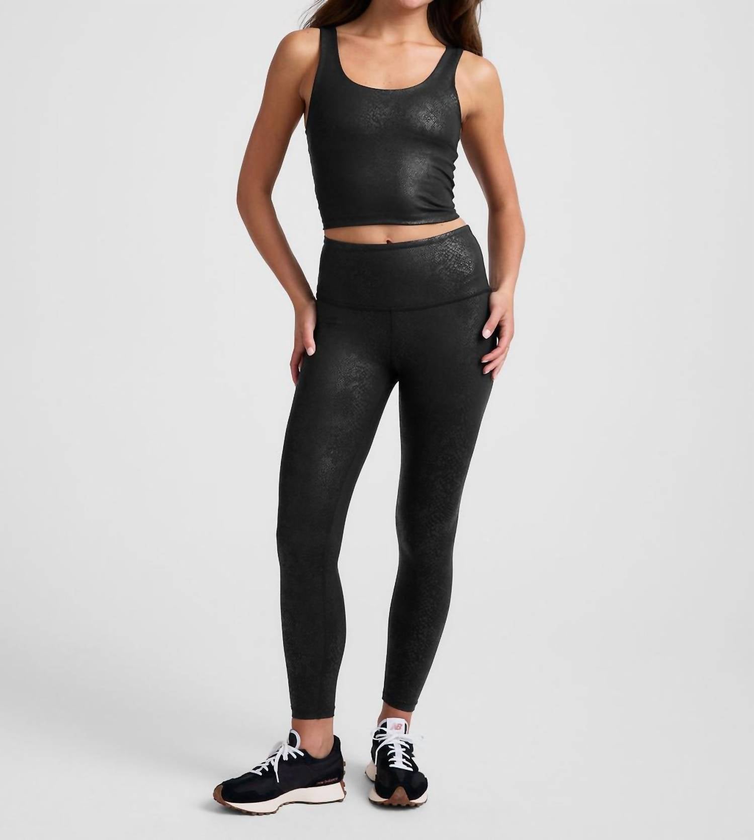 Beyond Yoga - Powershine Viper Print Cropped Tank