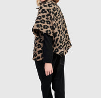 ALEMBIKA Panthera Cozy Cropped Jacket in leopard - women's jacket - view 7