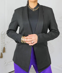 Surelymine - Classic Lightweight Open Blazer