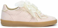 Miim - Women's Eleanor Satin And Lace Sneakers