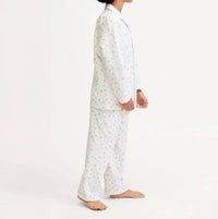 Petite Plume Kid's Twill Pajama Set in good luck charms - kids' sleepwear - alternate view