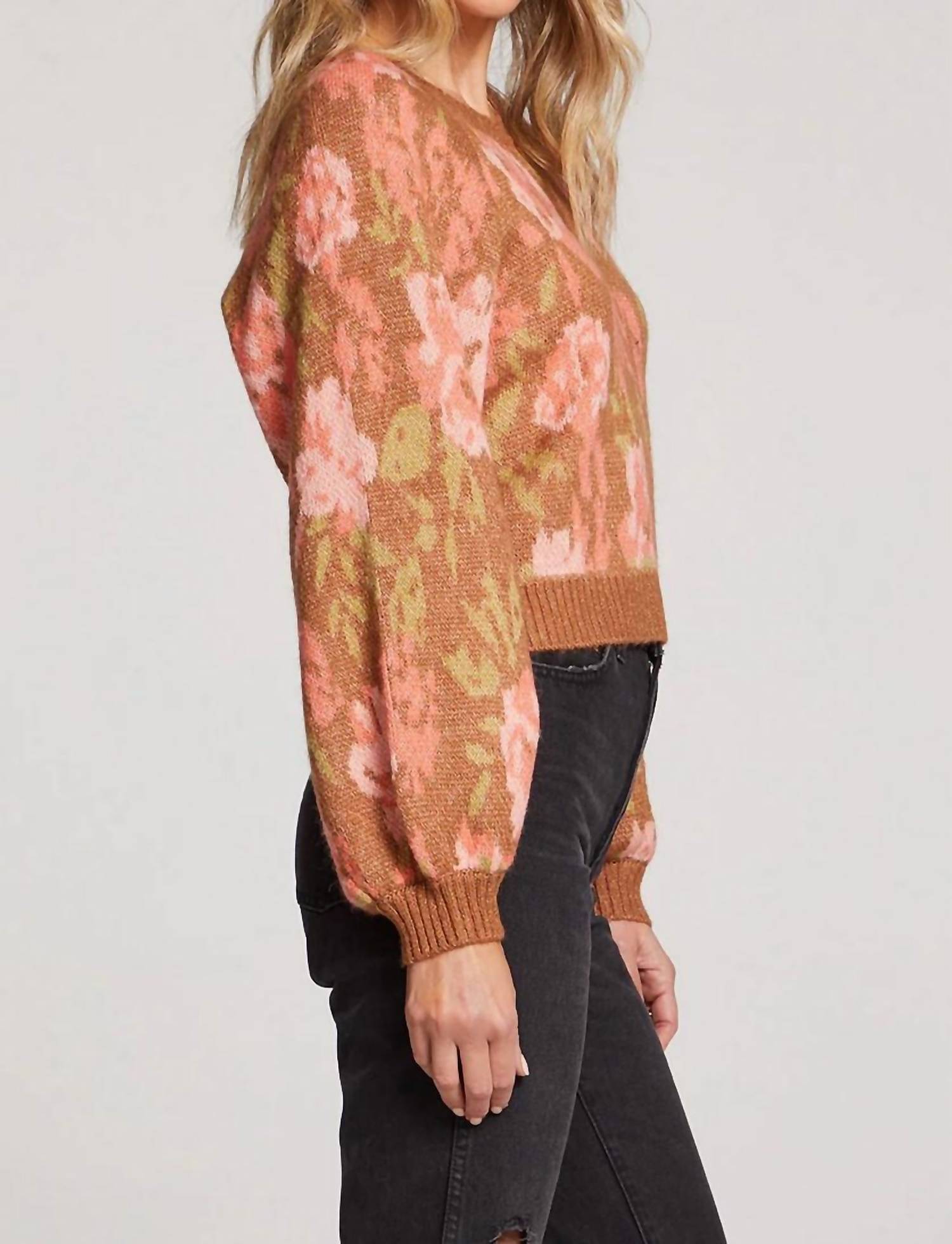 Saltwater Luxe - Noble Floral Sweater