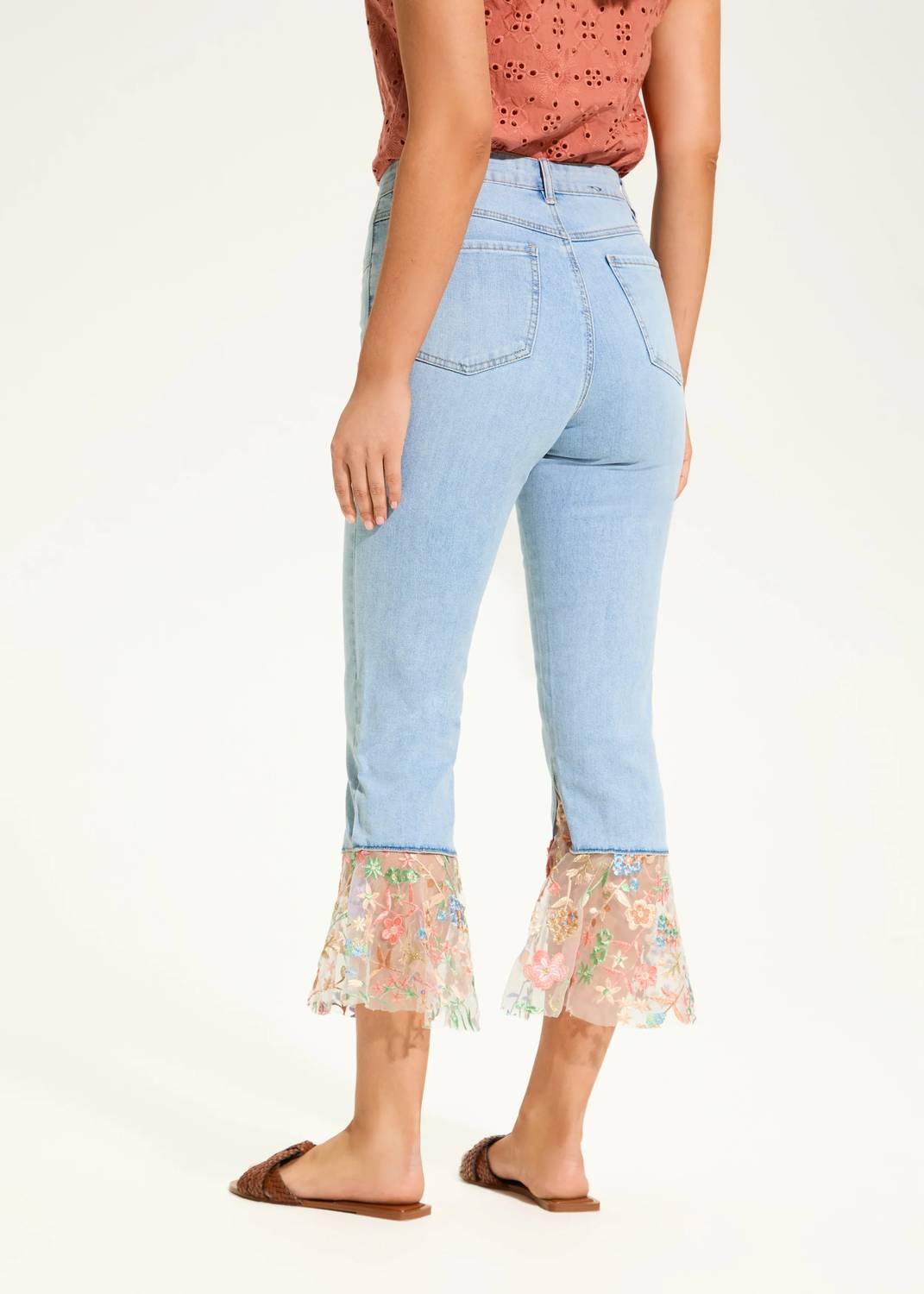 Fdj - Suzanne Flair Crop Denim Jeans