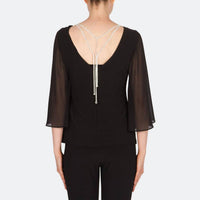 Rhinestone Back Top