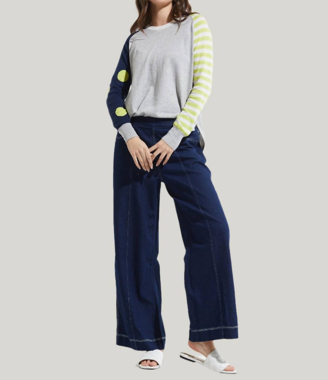 Zaket & Plover - Betsy Spots & Stripes Sweater