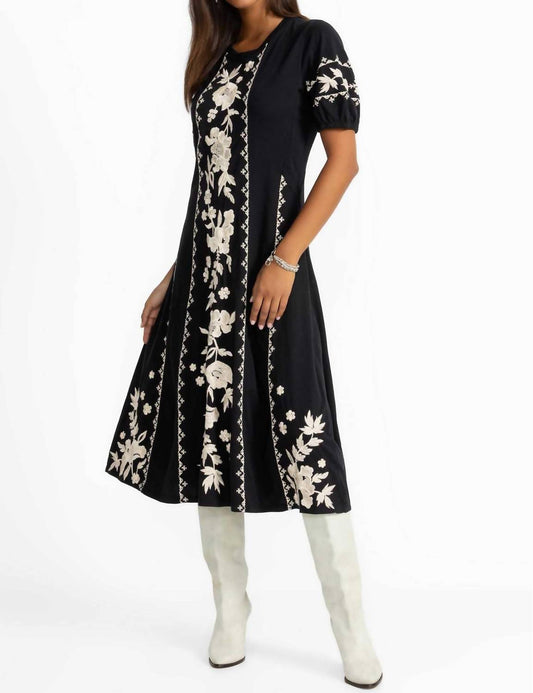 Johnny Was - Camille Seamed Knit Dress