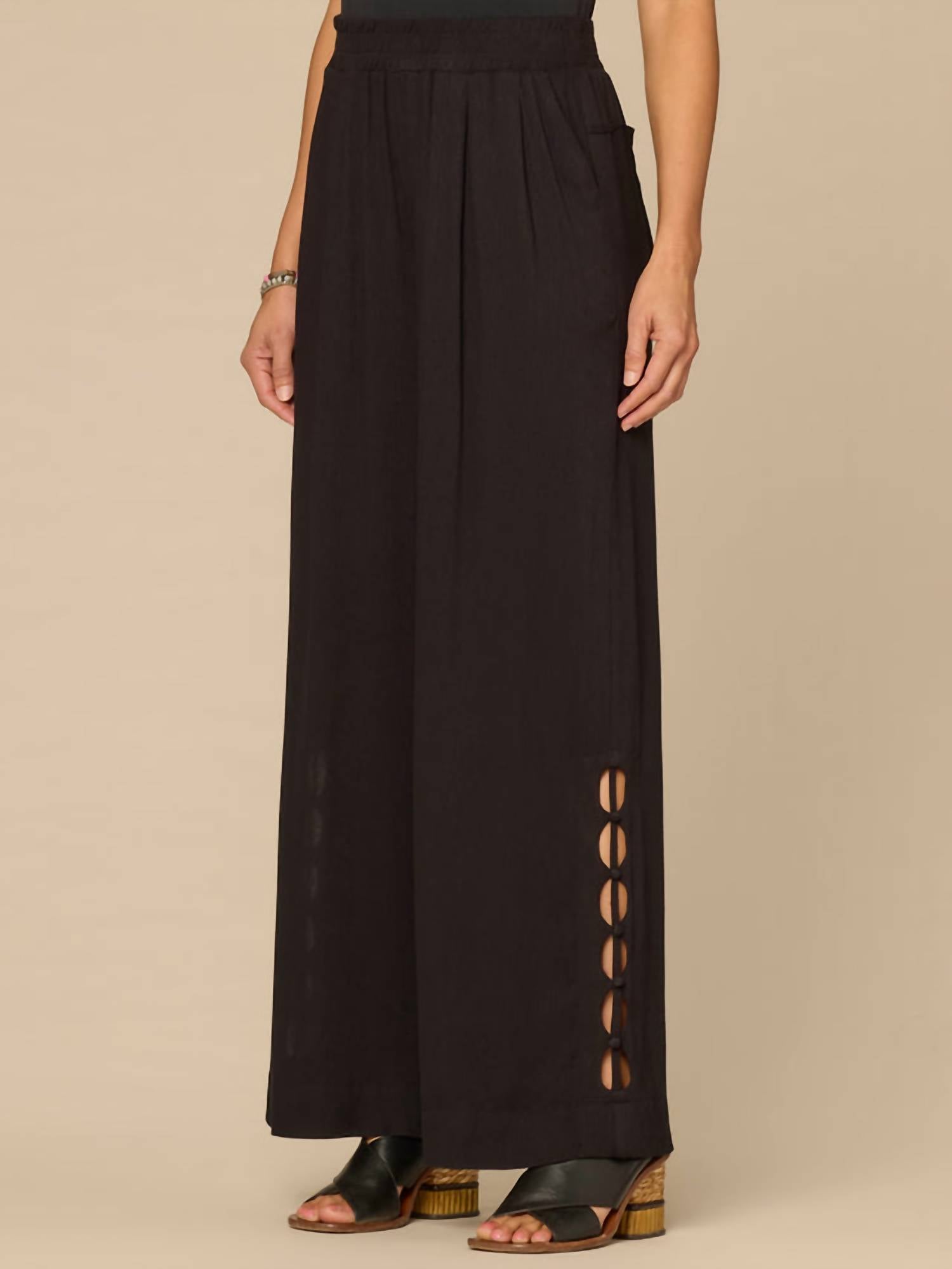 Democracy - Pleated Wide Leg Glider Pants