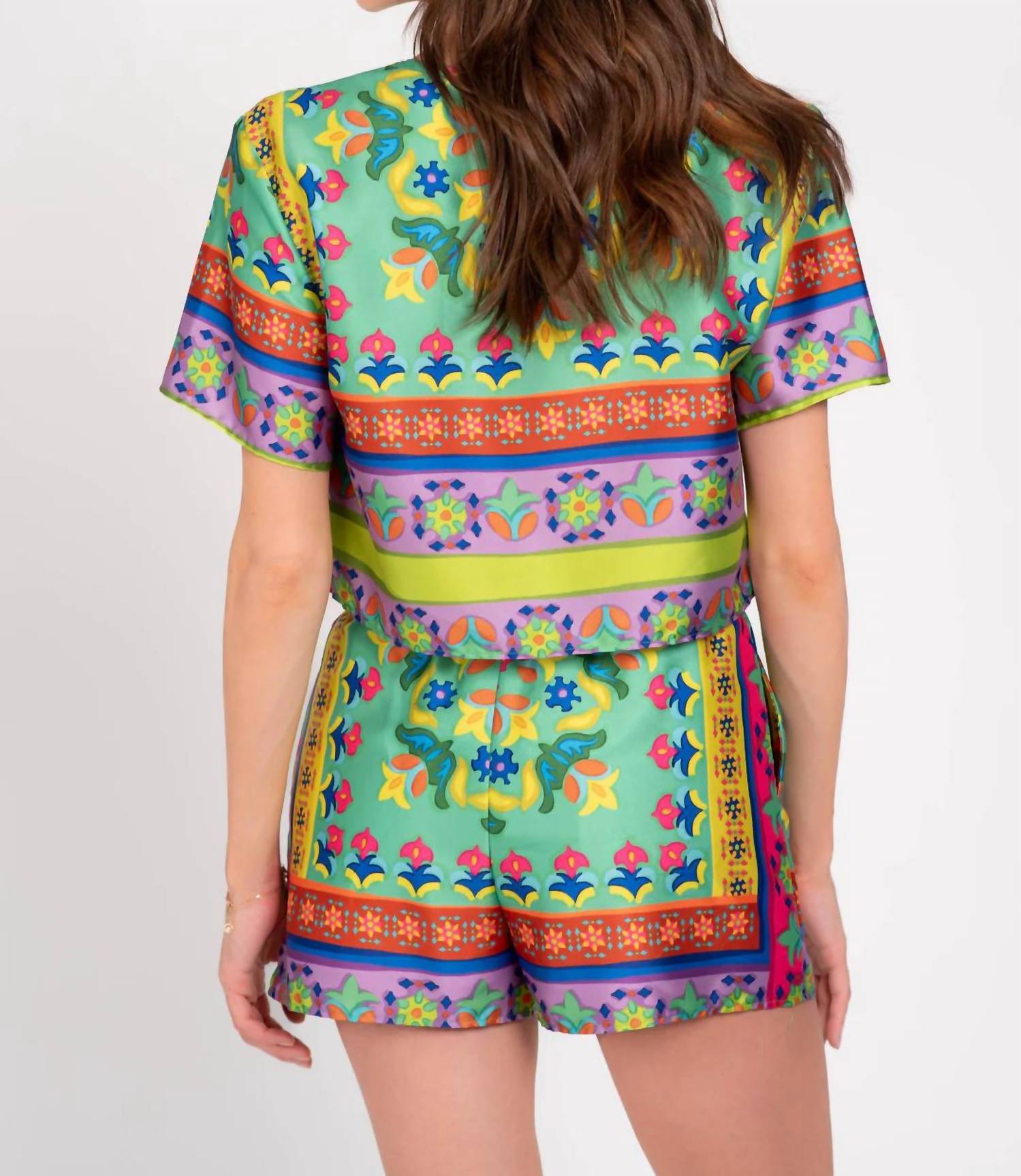 Lavender Brown - Helen Silky Pull-on Shorts