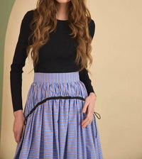Hunter Bell - Callie Ribbed Long Sleeve Sweater
