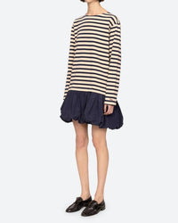 Sea - Athena Solid Combo T-shirt Dress