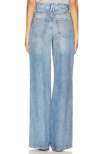 Good American - Good Skate High-rise Wide-leg Jeans