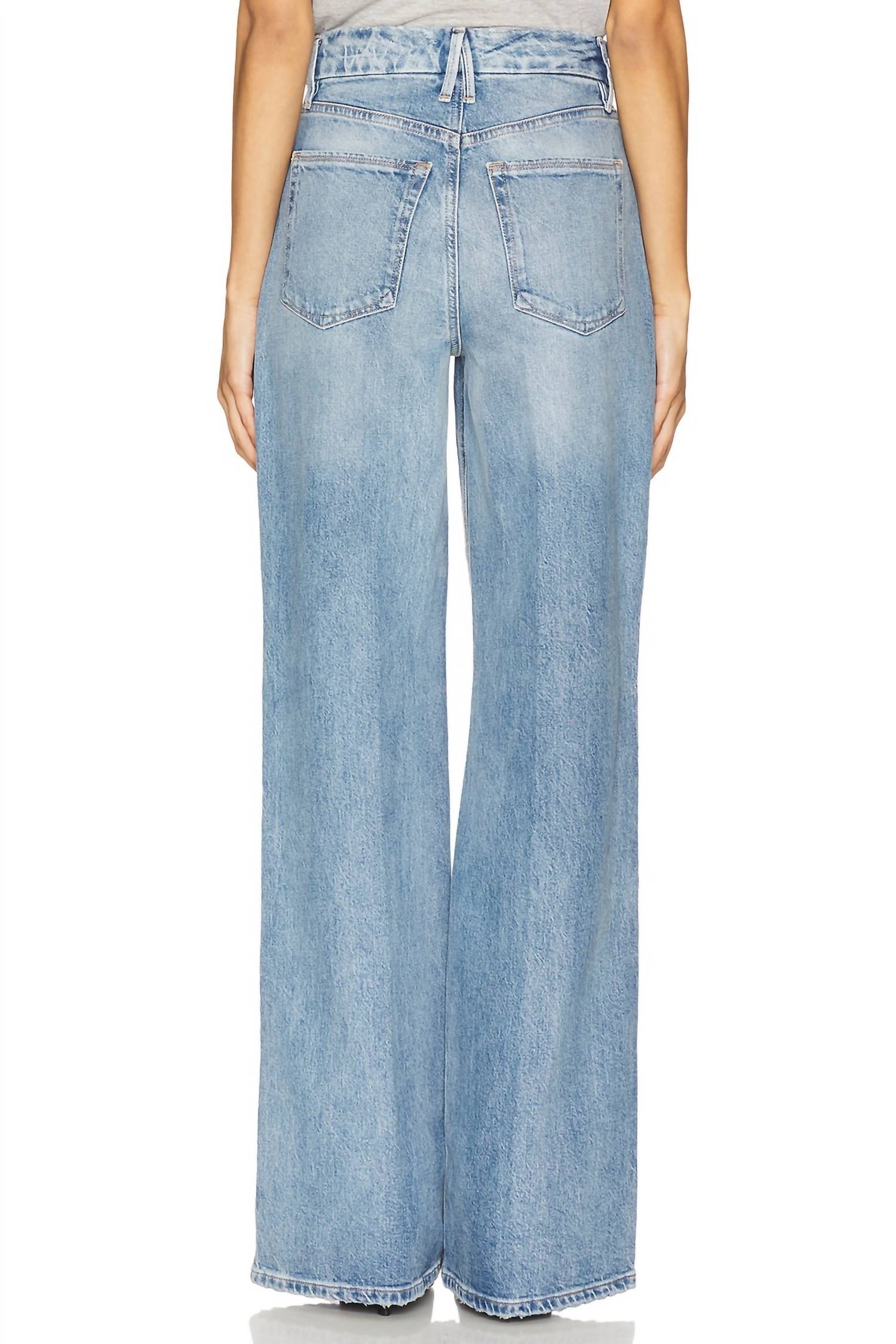 Good American - Good Skate High-rise Wide-leg Jeans