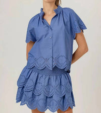 Sundays - Corinne Ruffle Shirt