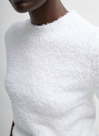 Tibi Serviette Baby T-shirt in white 1 - women's t-shirt - view 4