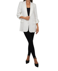 Love Token - Asher Linen Blazer
