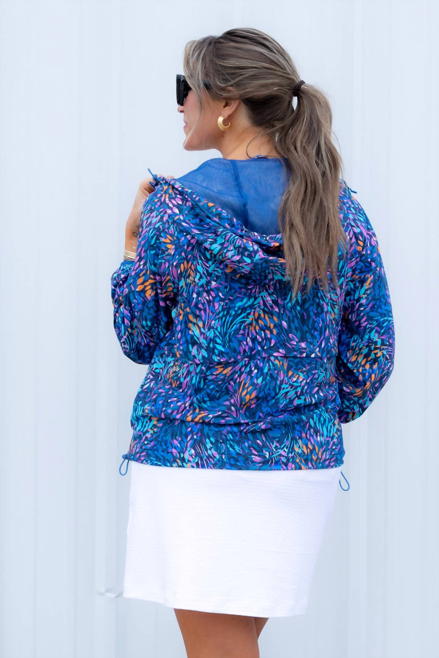 Tribal - Hooded Long Sleeve Jacket