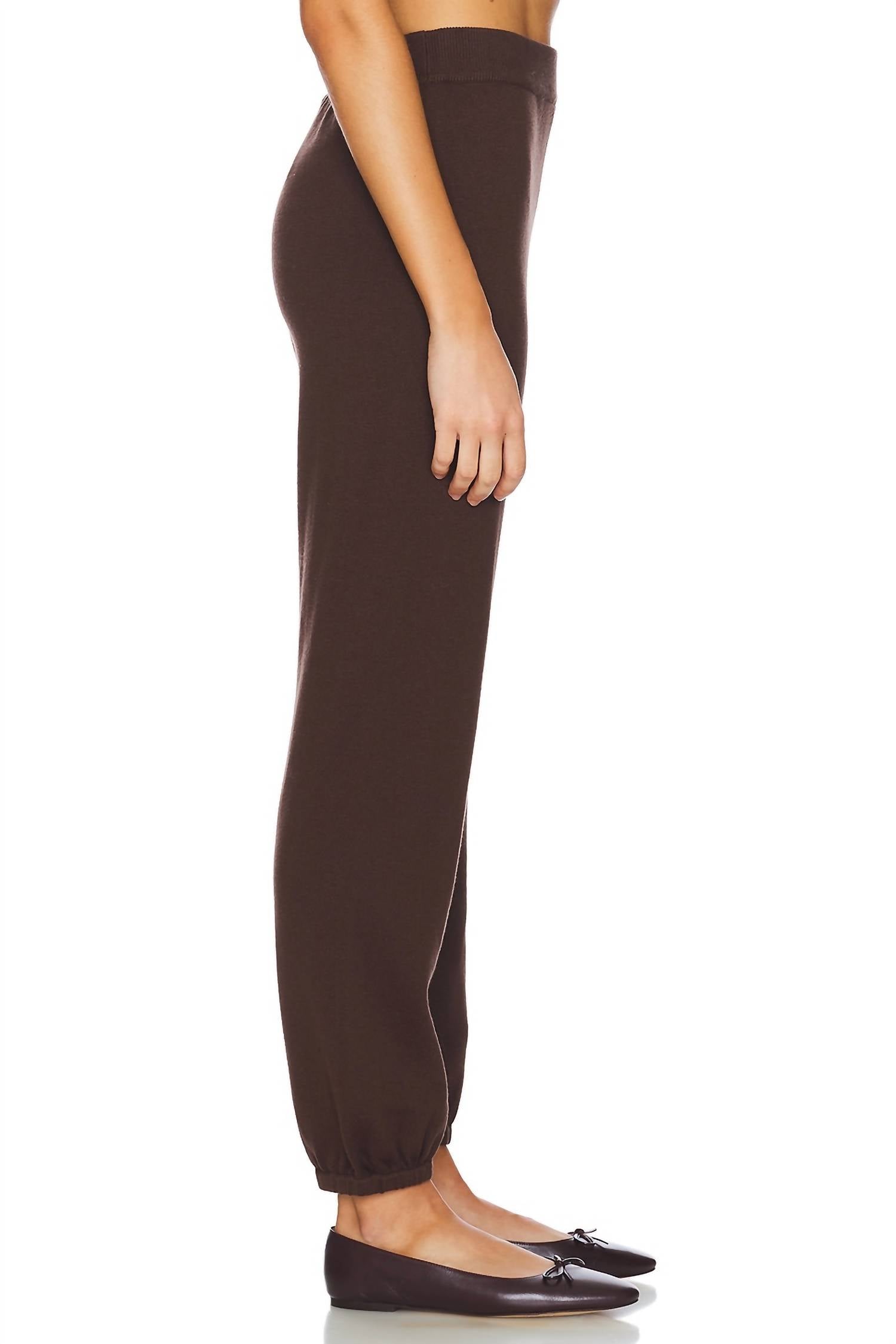 Jonathan Simkhai - High-Rise Elastic Cuffs Joggers