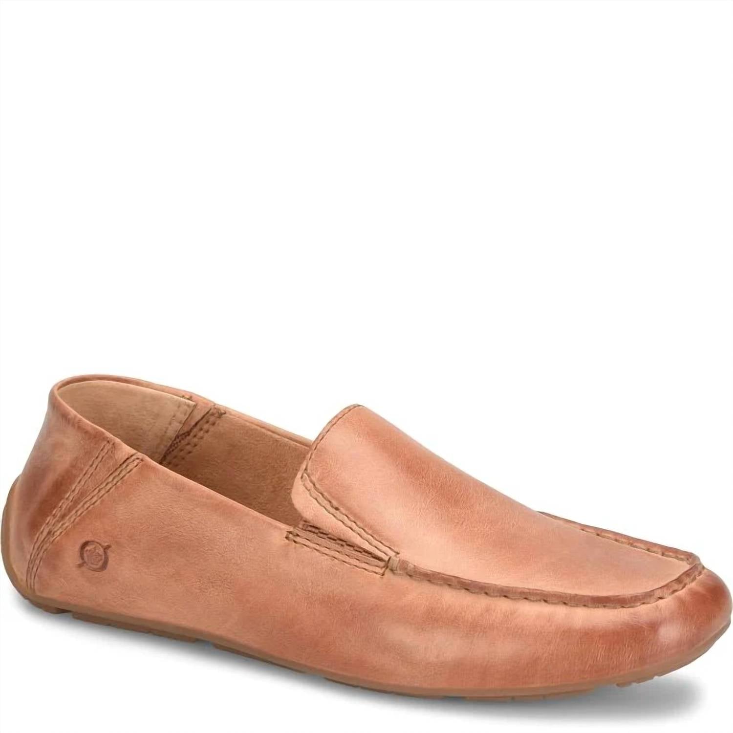 Born - Men's Marcel Leather Moc Toe Loafers