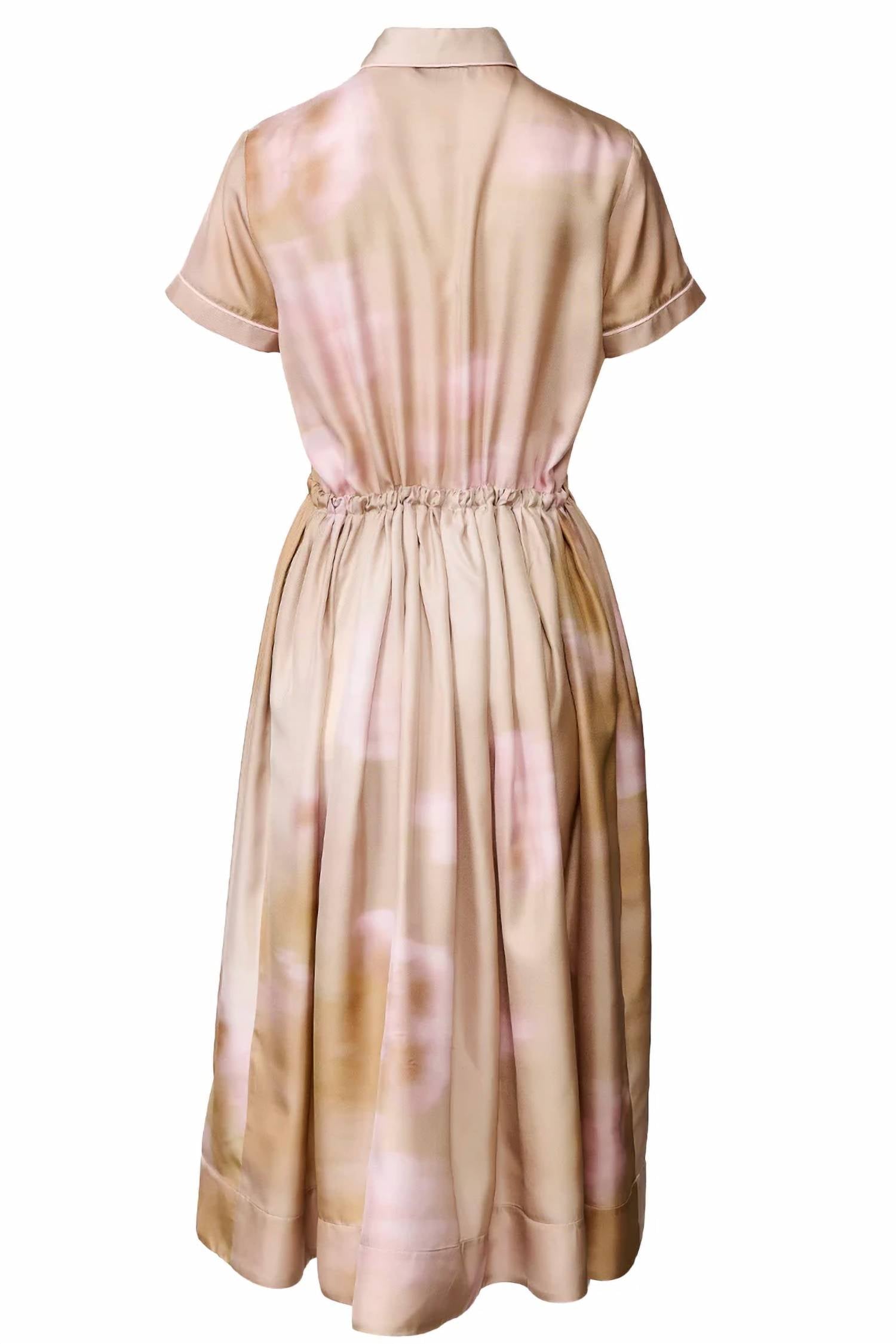 Fabiana Filippi - Flower Print Short Sleeve Dress