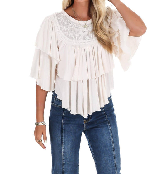 Free People - Rose Party Tee