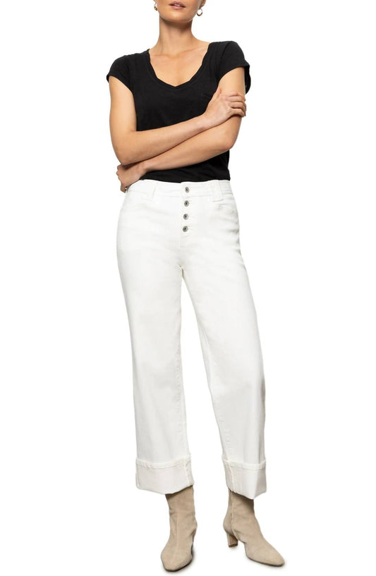 Sanctuary - Luna Cuffed Straight Jeans