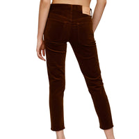 Moussy Lyndon Corduroy Skinny Jean in camel - women's jeans - alternate view
