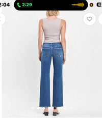Vanilla Monkey - Lovervet Mid Rise Full Length Straight Leg Jeans
