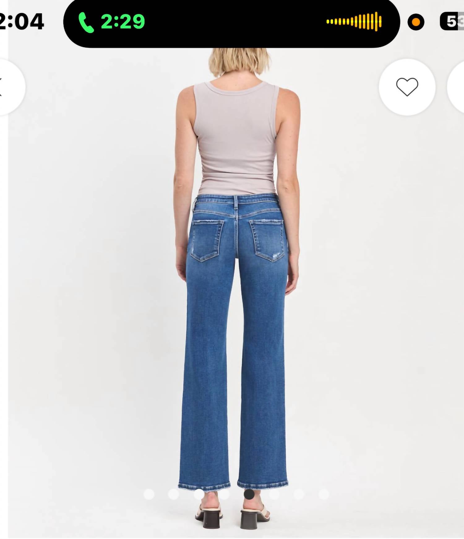 Vanilla Monkey - Lovervet Mid Rise Full Length Straight Leg Jeans