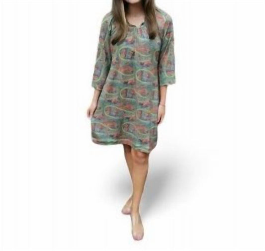 Erma’S Closet - PAISLEY BABYDOLL DRESS