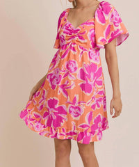 Gilli - Summer Fling Floral Babydoll Dress