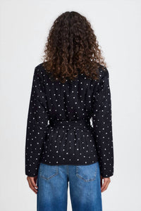 Ichi - Lenarda Quilted Belted Jacket