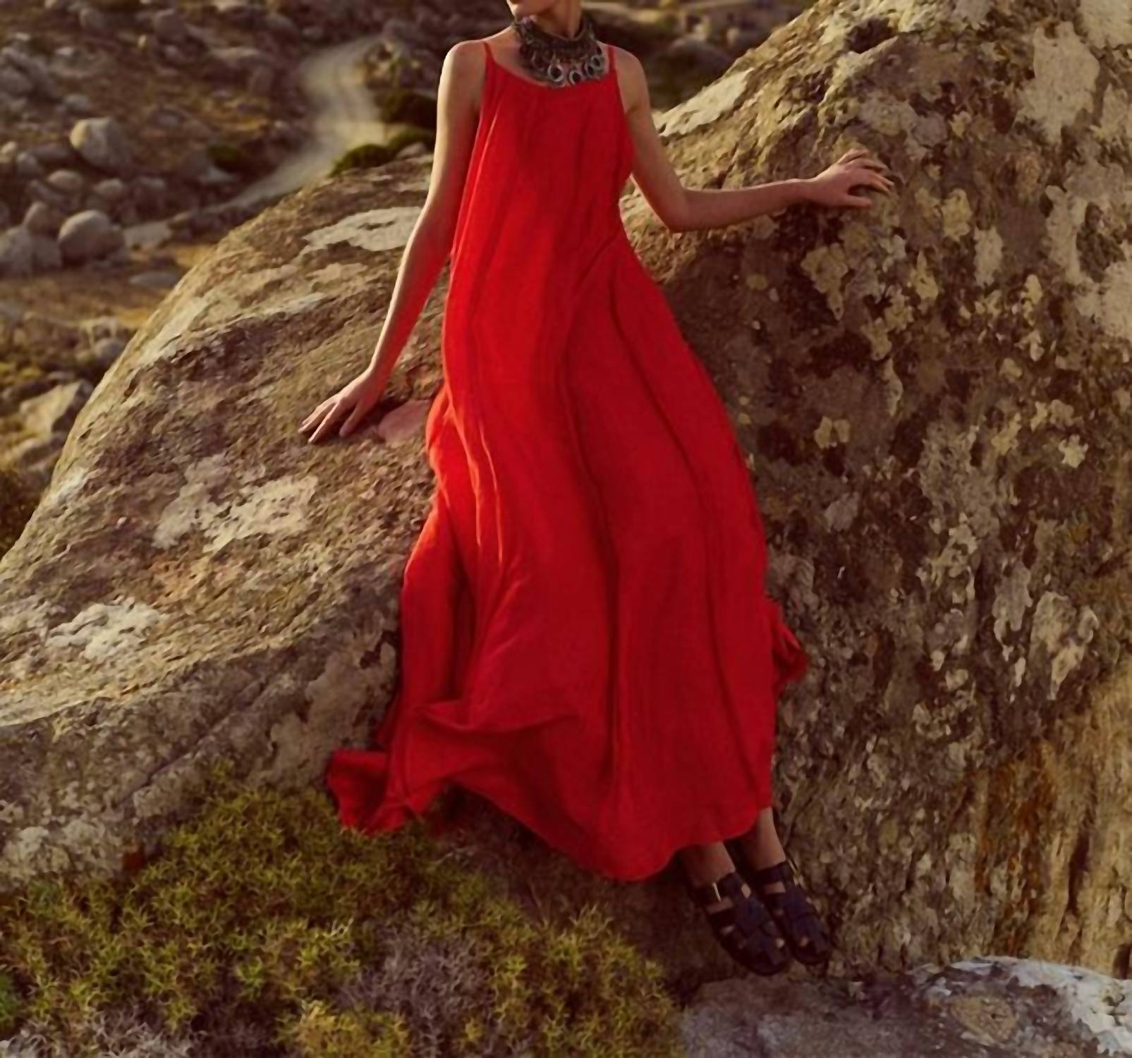 Pearl And Caviar - Callisto Maxi Dress
