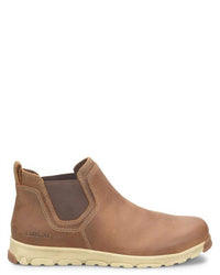 Carolina Men's Romeo Alloy Toe Electrostatic Dissipative Boots in dark brown - men's boots - detail view