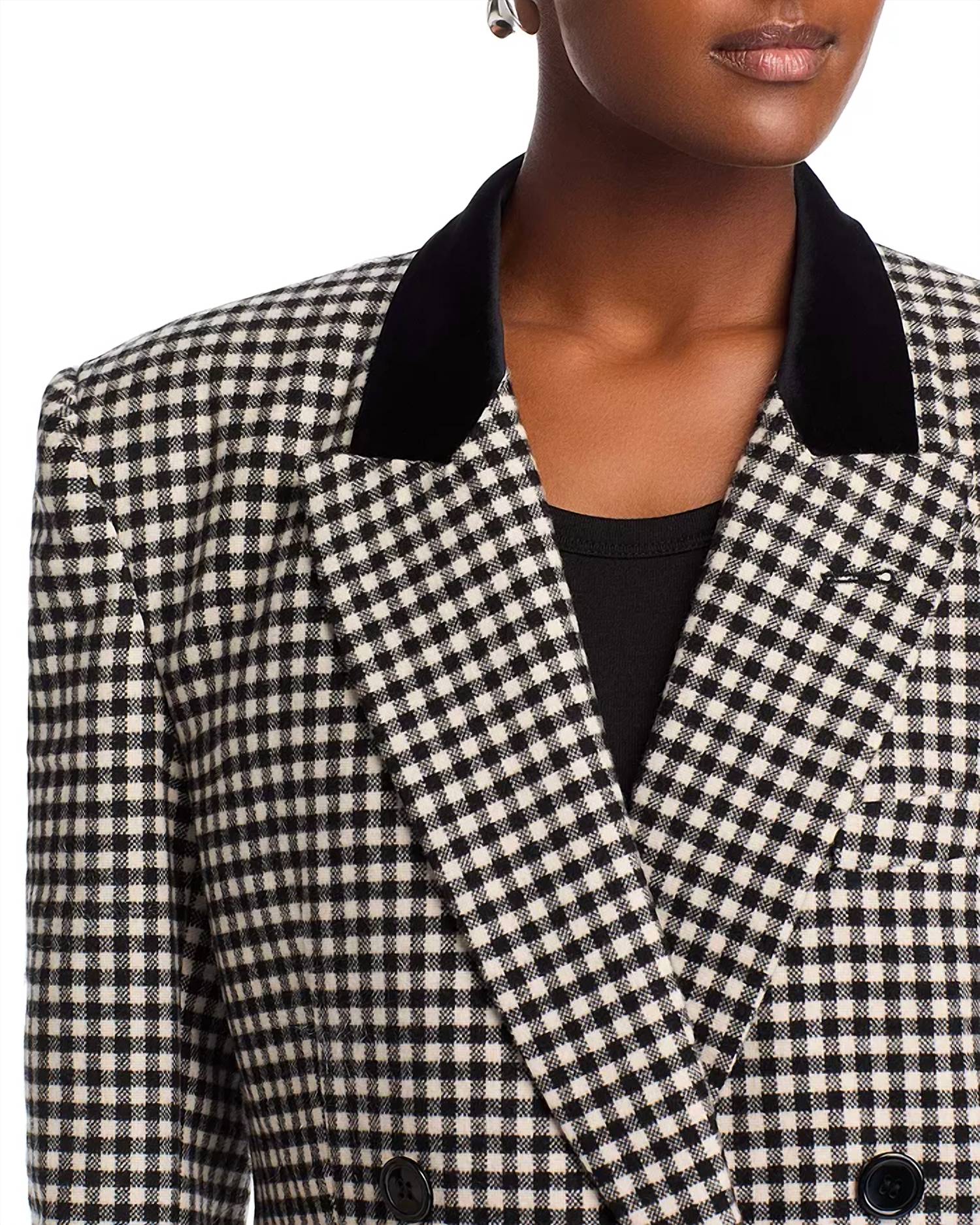 Ronny Kobo - Doe Checkered Blazer