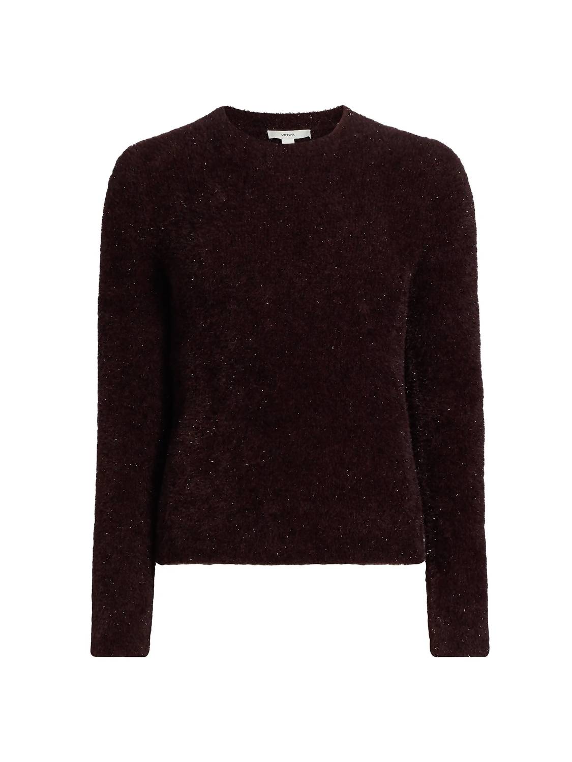 Vince - Metallic Eyelash Pullover Sweater