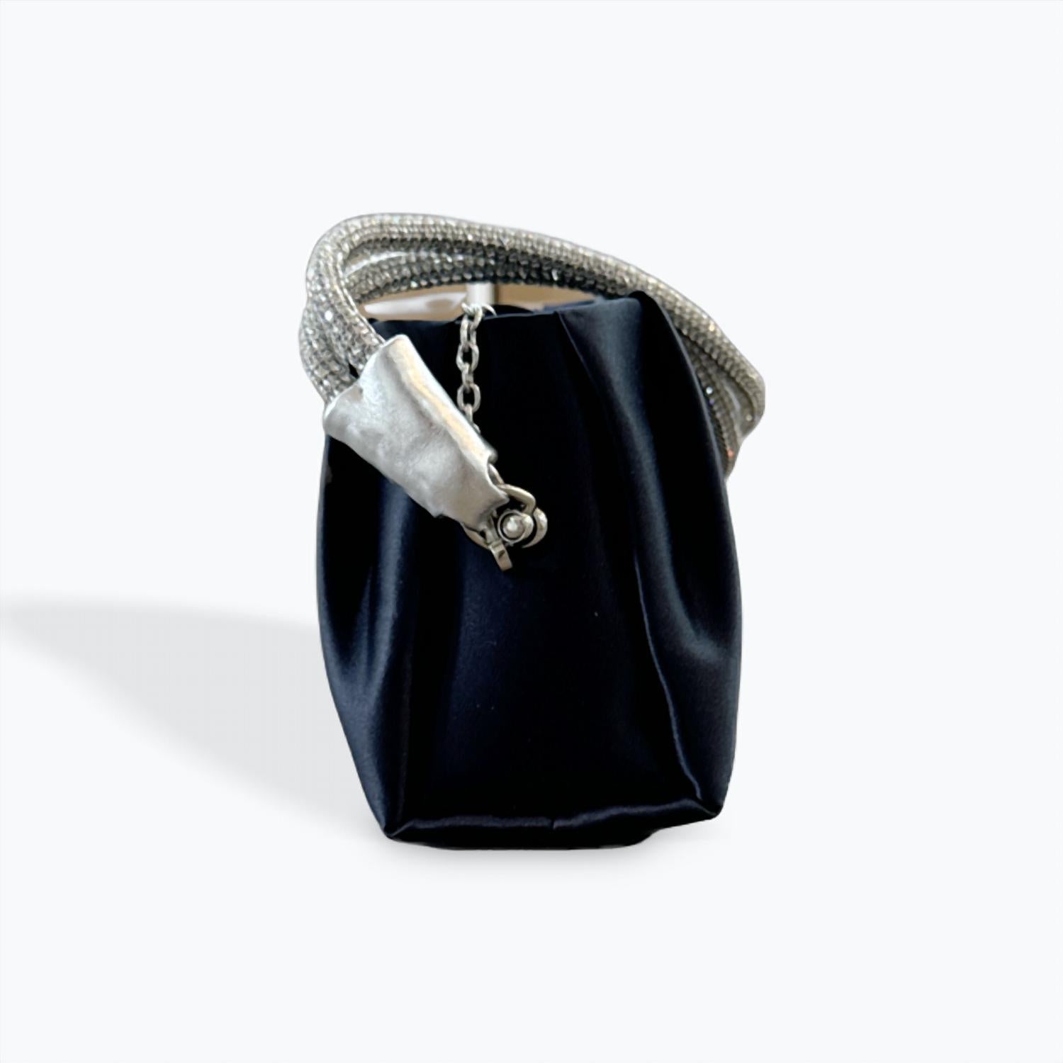 Cejon - SATIN PLEATED EVENING BAG