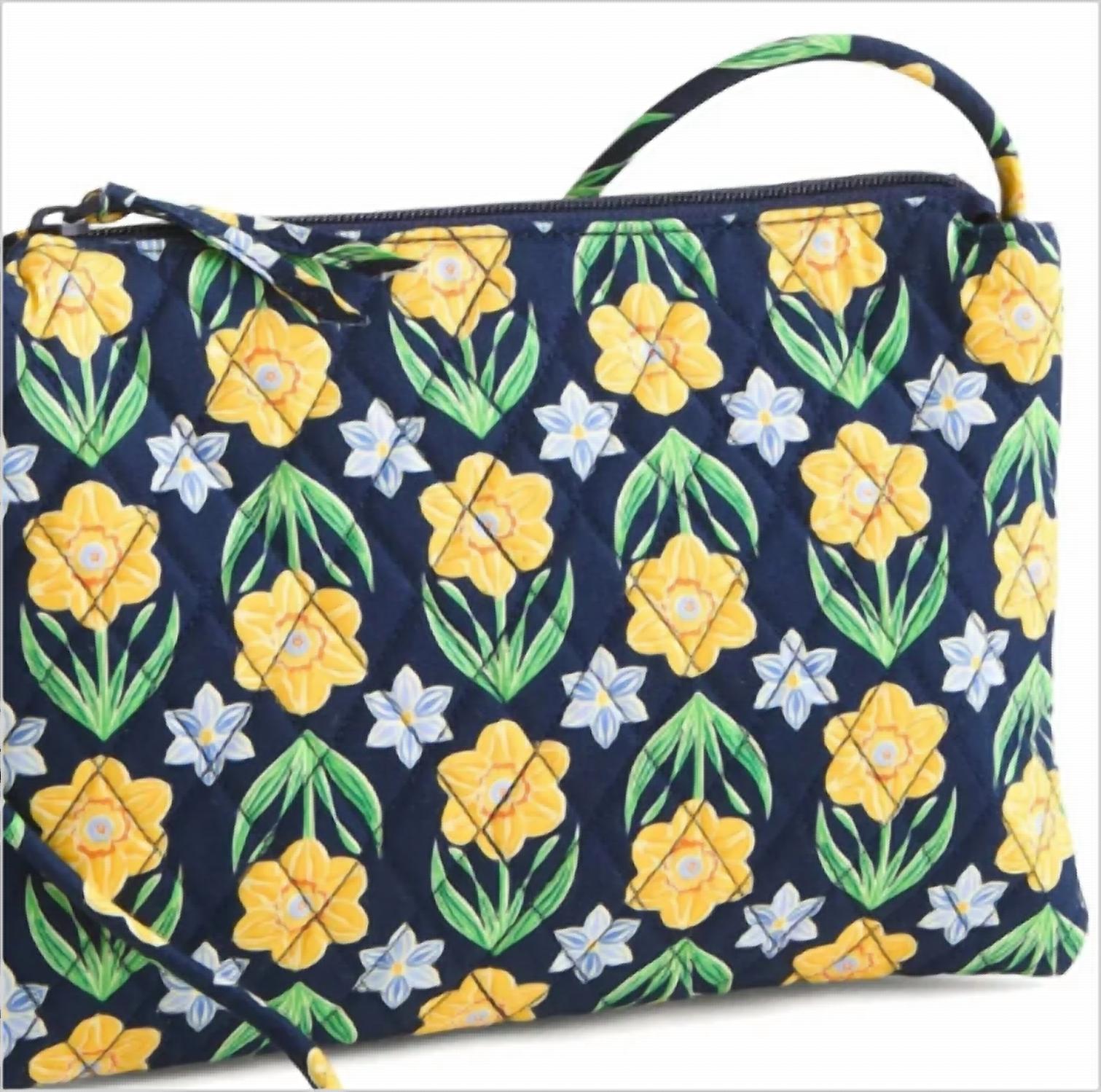 Vera Bradley - Women's Premium Cotton Foxbury Crossbody
