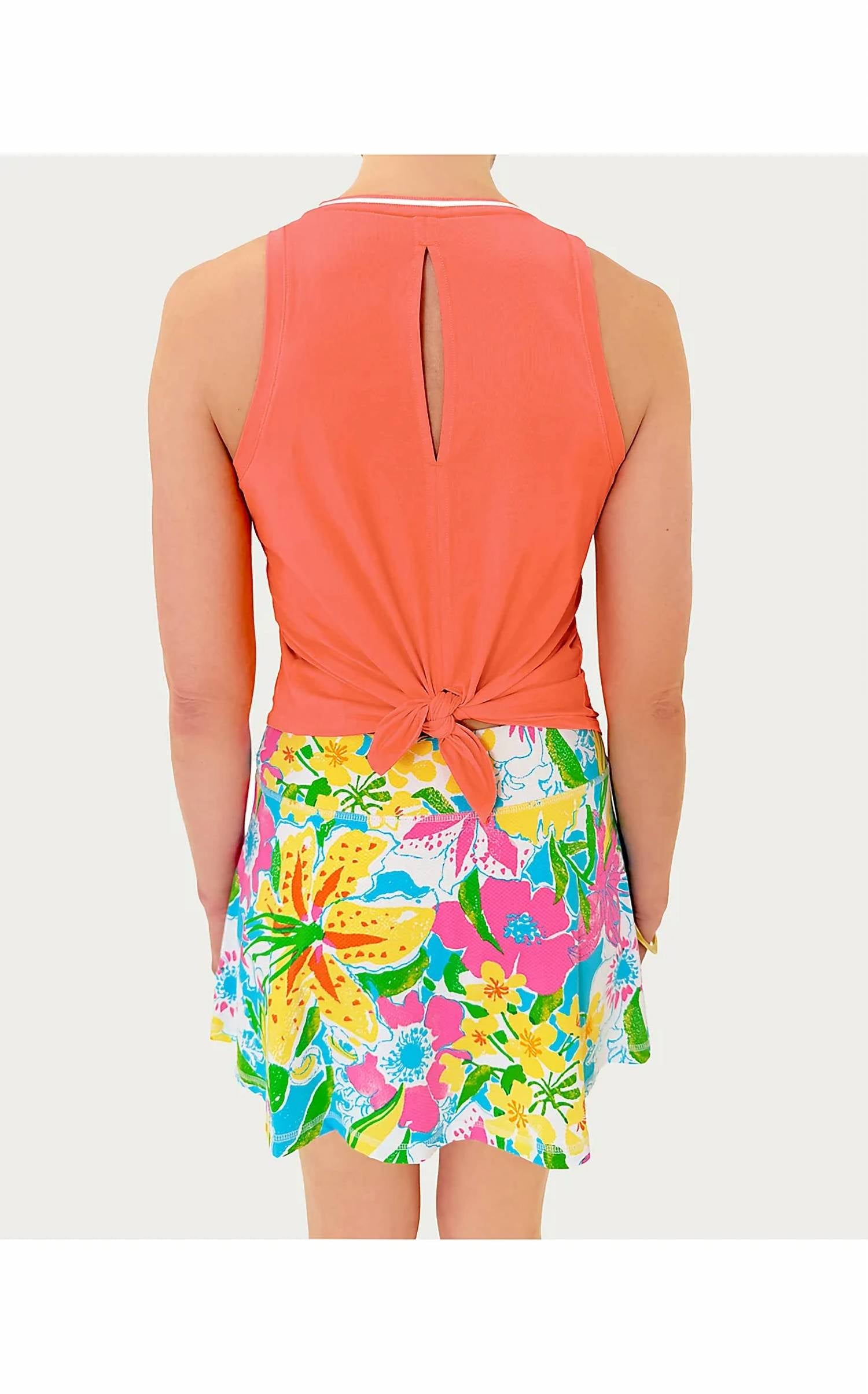 Lilly Pulitzer - Upf 50+ Luxletic Westley Cutout Tank Top